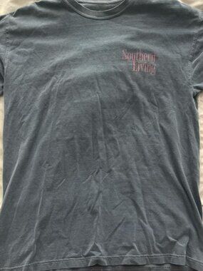 American retro Southern Living short sleeved T-shirt